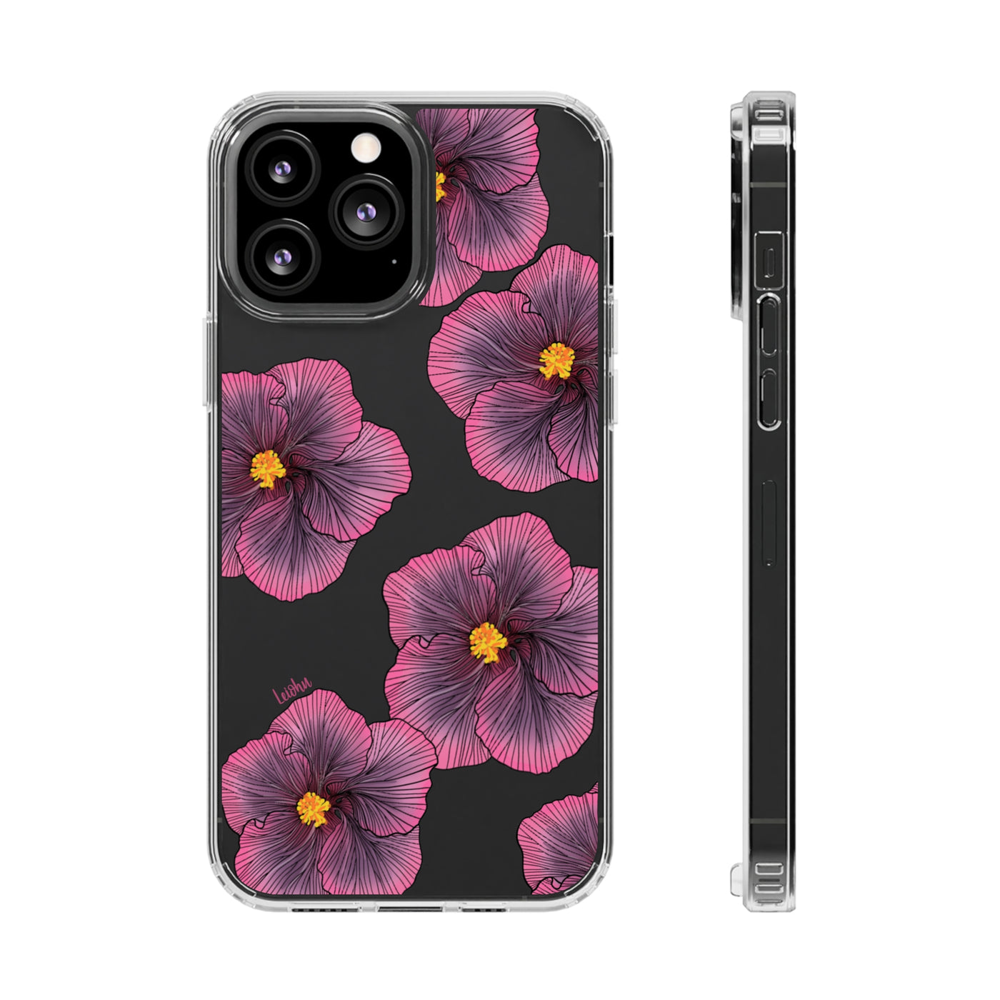 Sunset Hibiscus - Clear Case