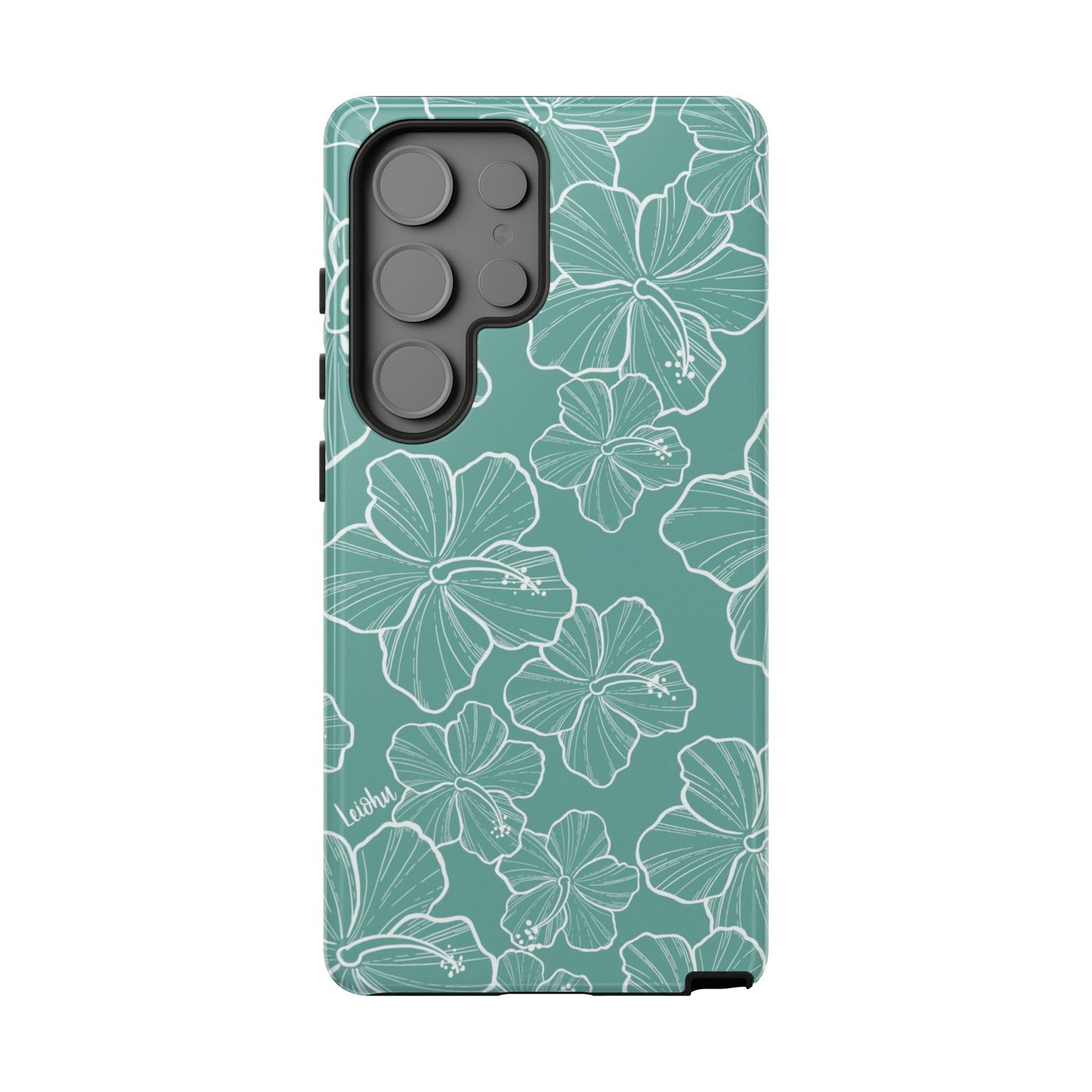 Hibiscus - Teal - Samsung Galaxy