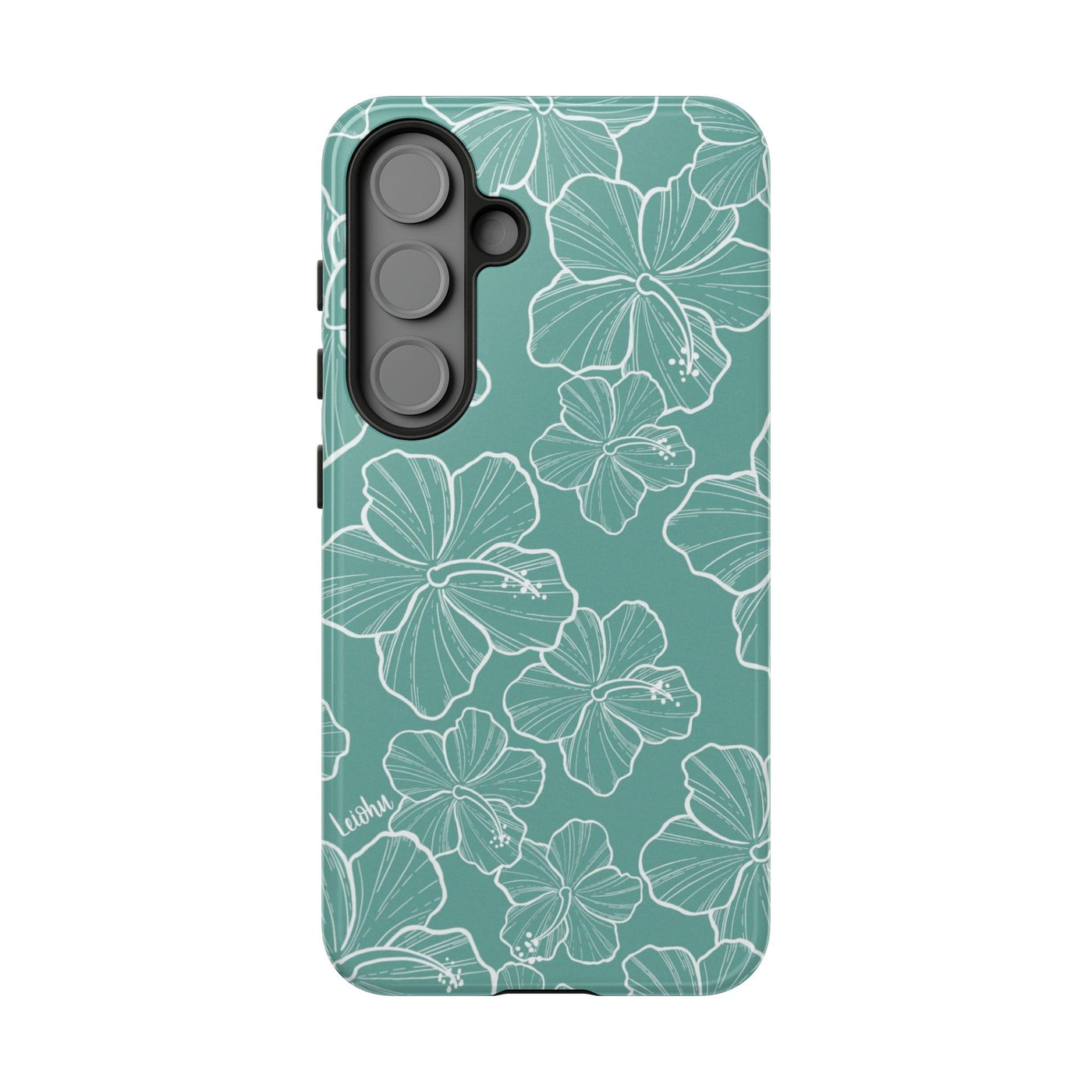 Hibiscus - Teal - Samsung Galaxy