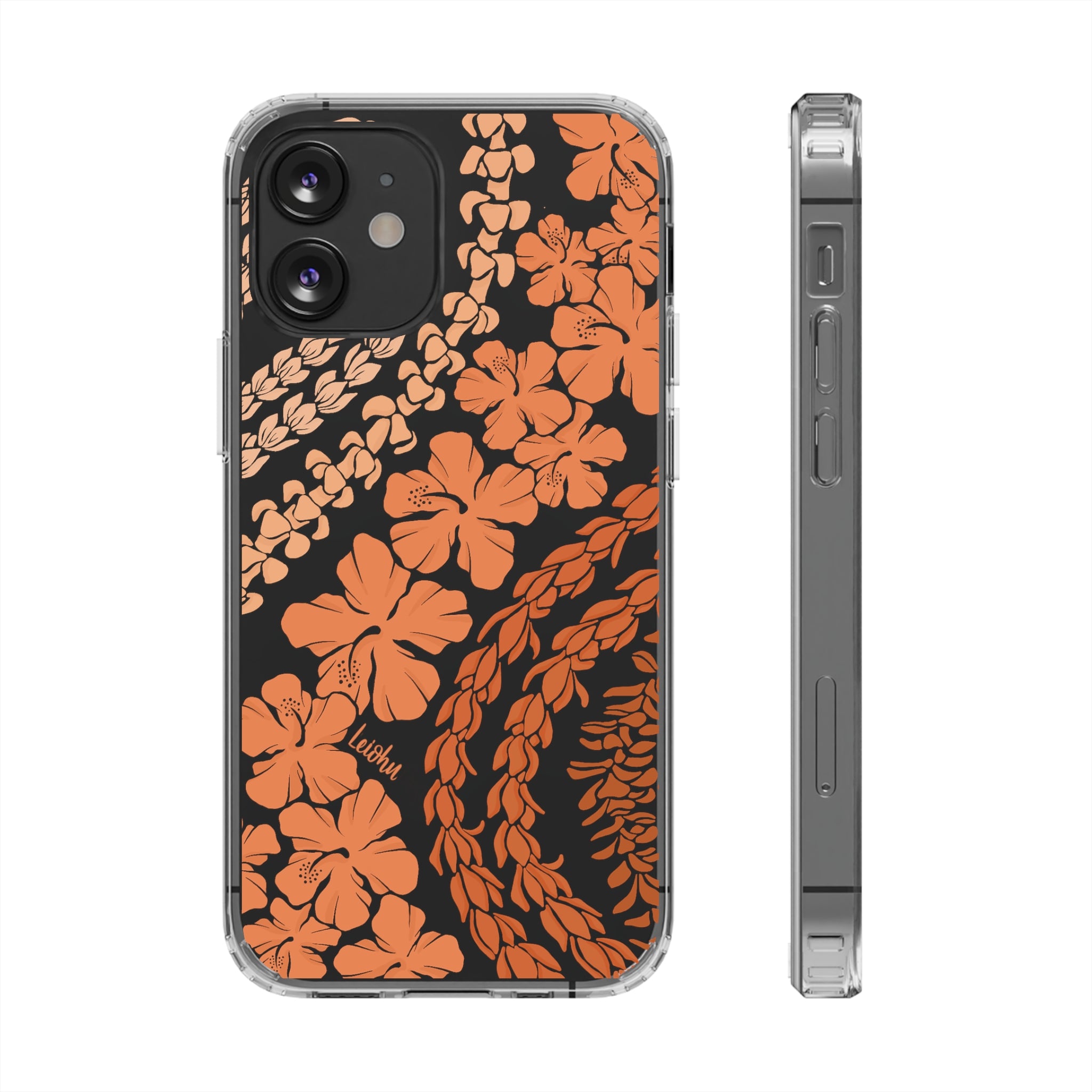 Groovy Lei - Warm - Clear Case - LEIOHU DESIGNS