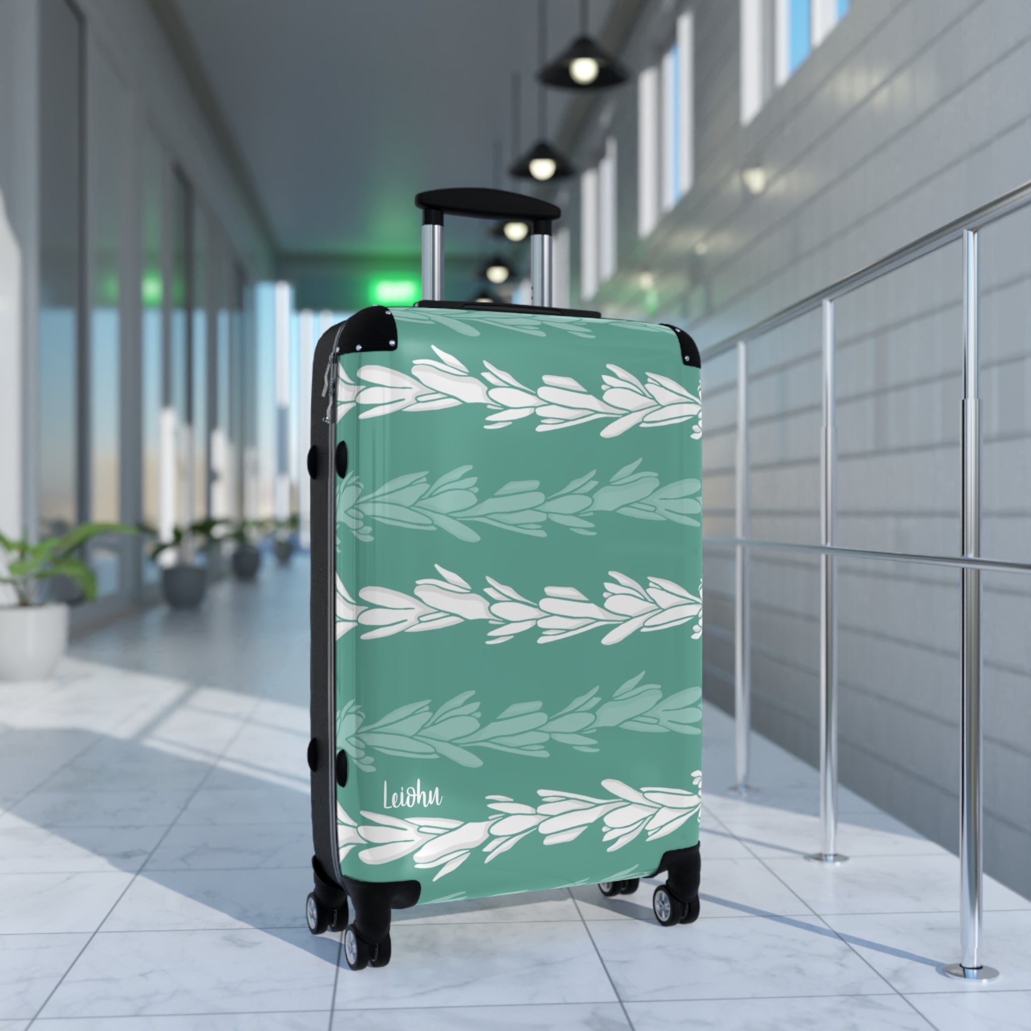 Tuberose Lei - Cabin Suitcase - LEIOHU DESIGNS