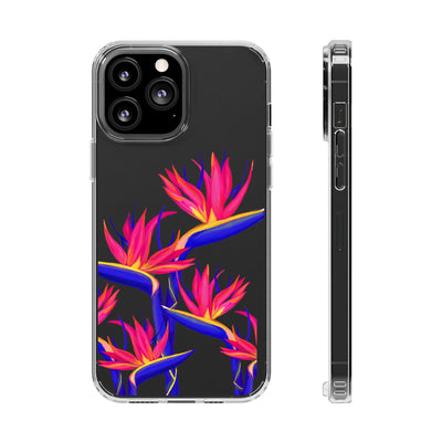 Pua Manu - Neon - Clear Case