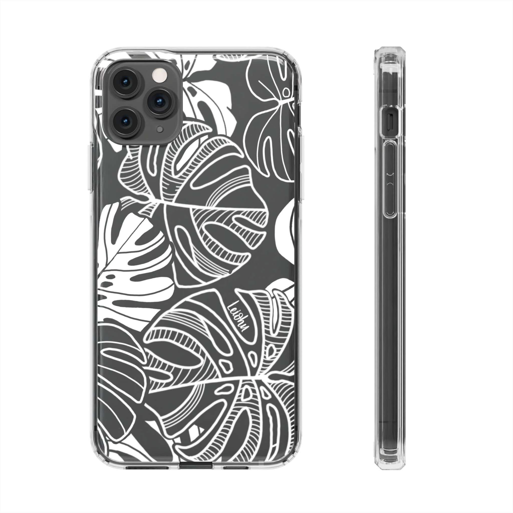 MONSTERA DREAM - Clear Case - LEIOHU DESIGNS