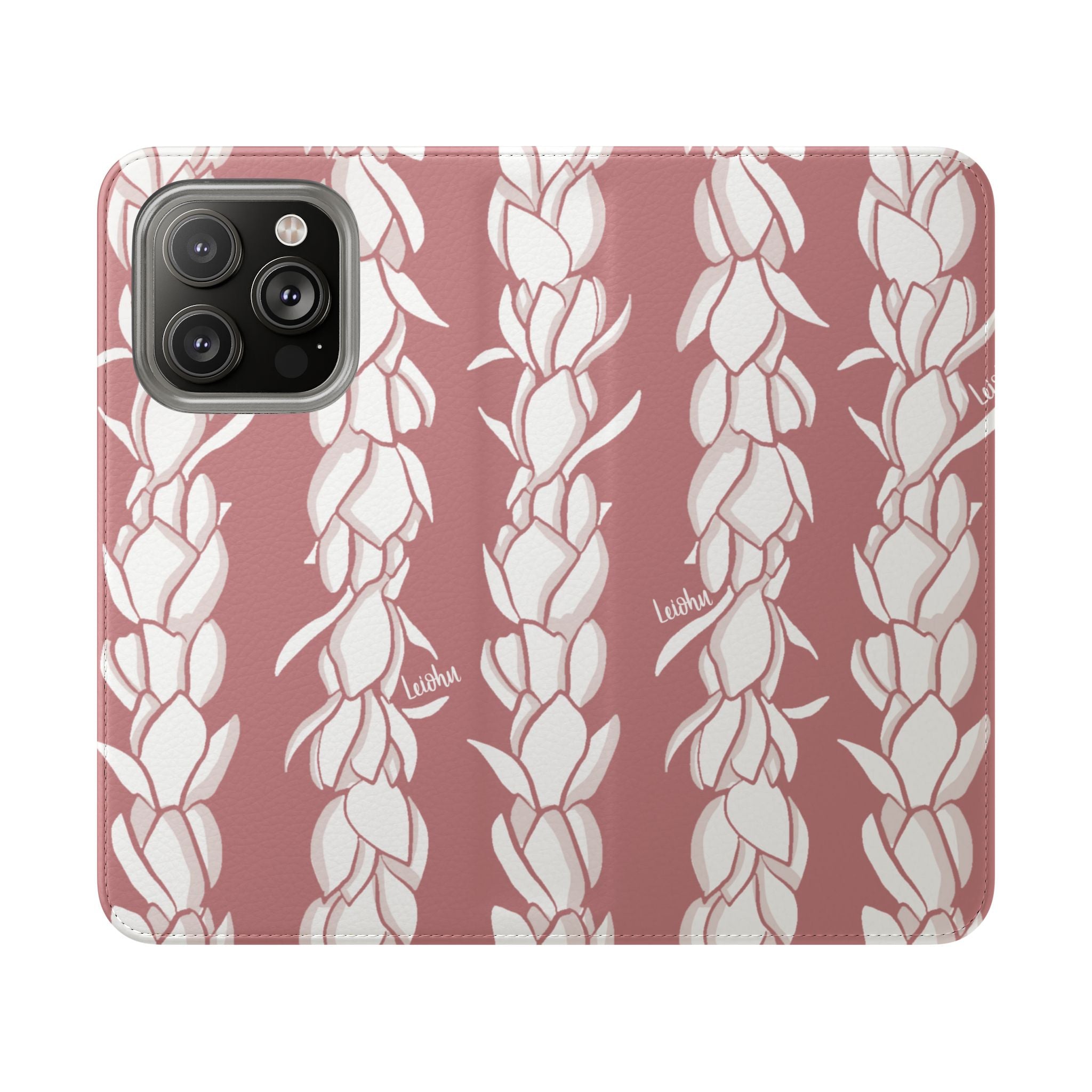 Pikake Lei - Folio Case - LEIOHU DESIGNS