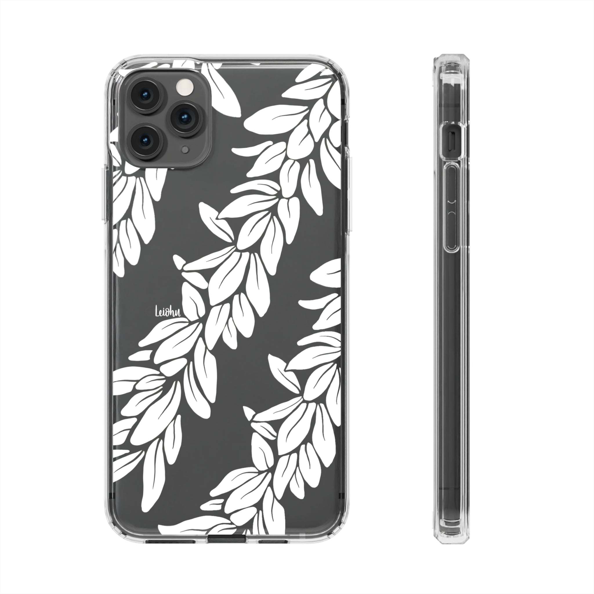 Maile lei - Clear Case - LEIOHU DESIGNS