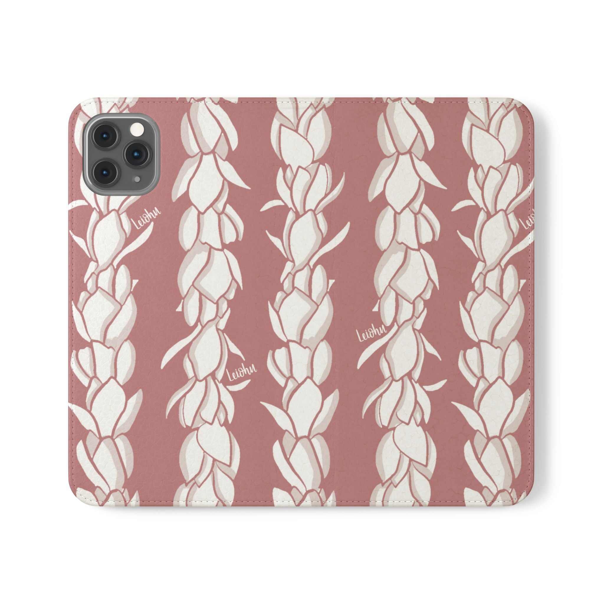 Pikake Lei - Folio Case - LEIOHU DESIGNS