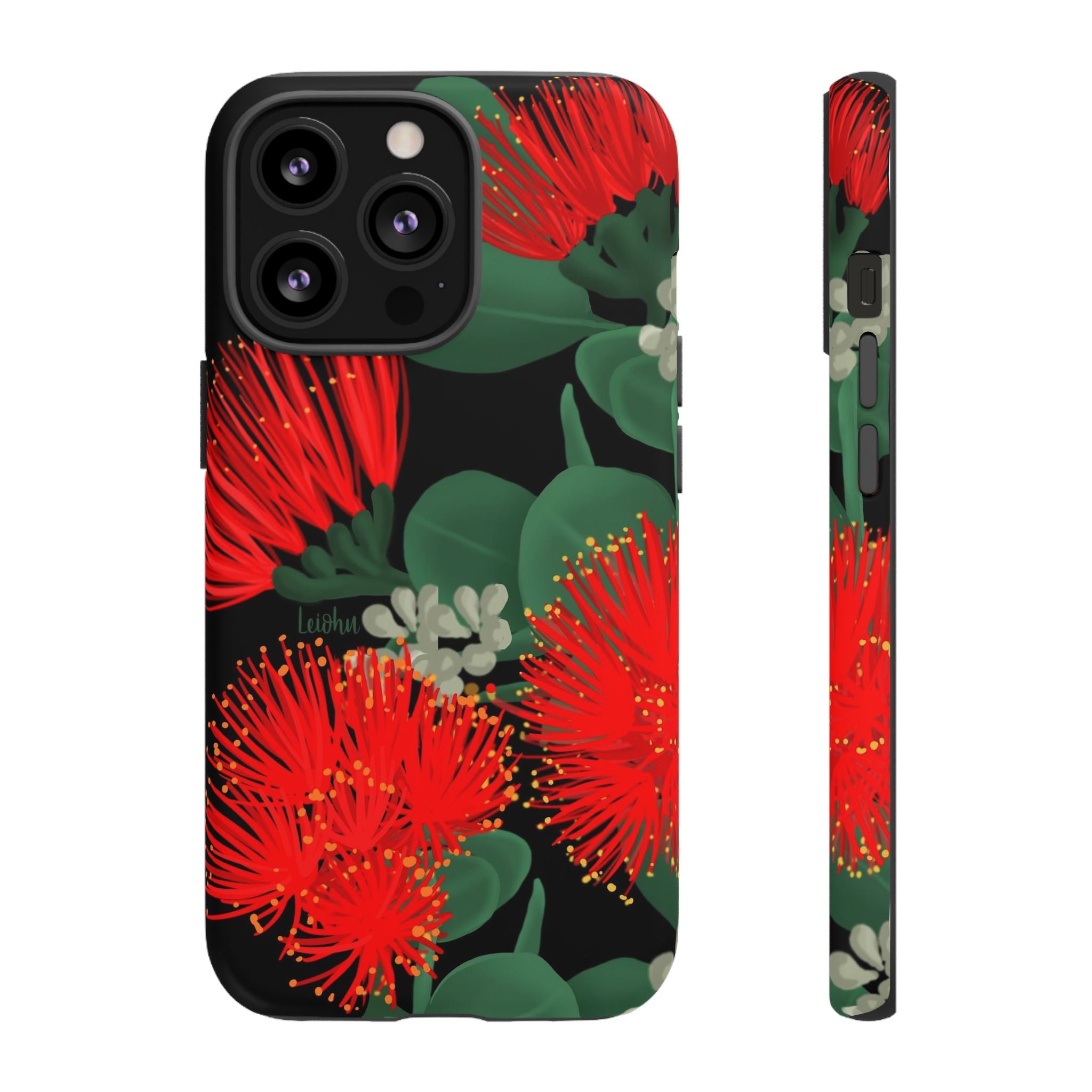 'Ōhi'a Lehua - 'Ele'ele - LEIOHU DESIGNS