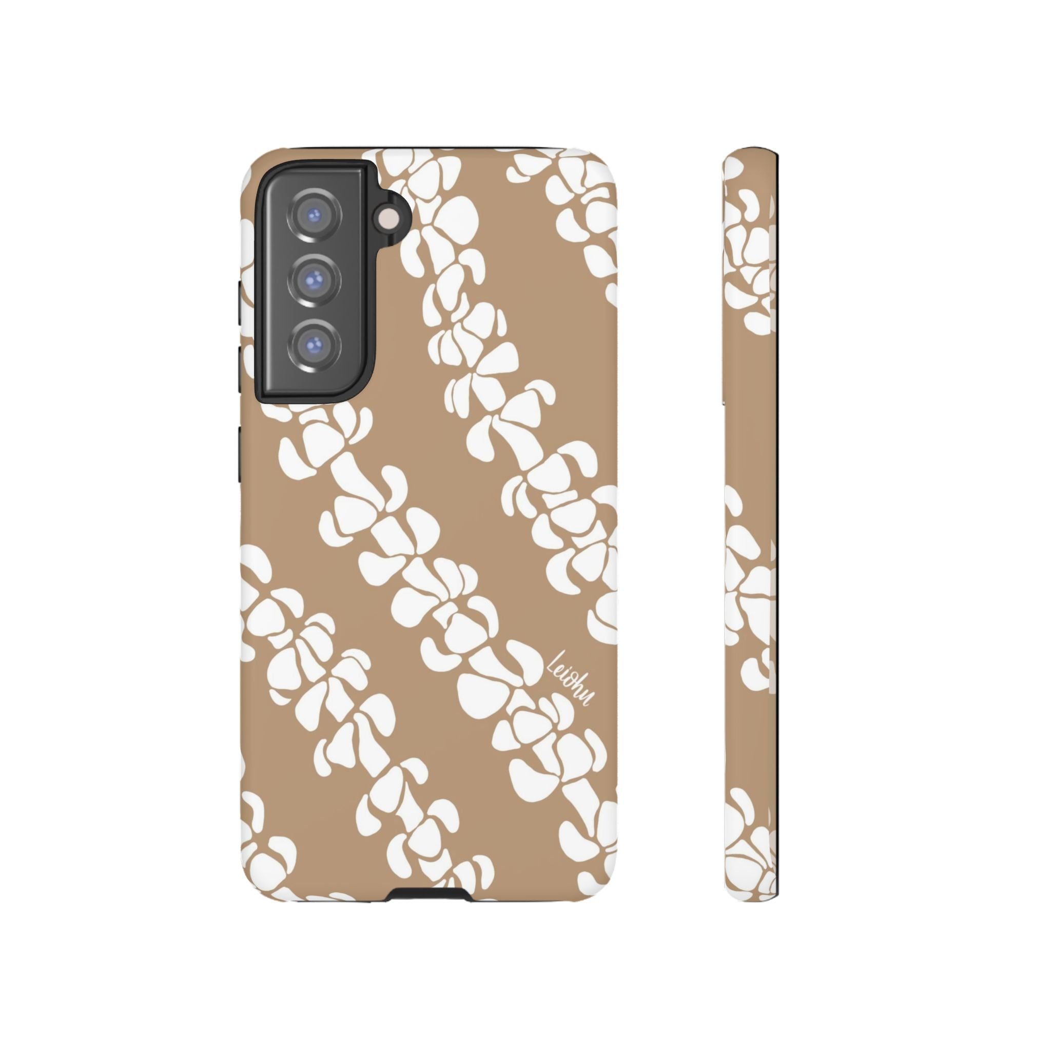 Puakenikeni - Tan - Samsung Galaxy - LEIOHU DESIGNS