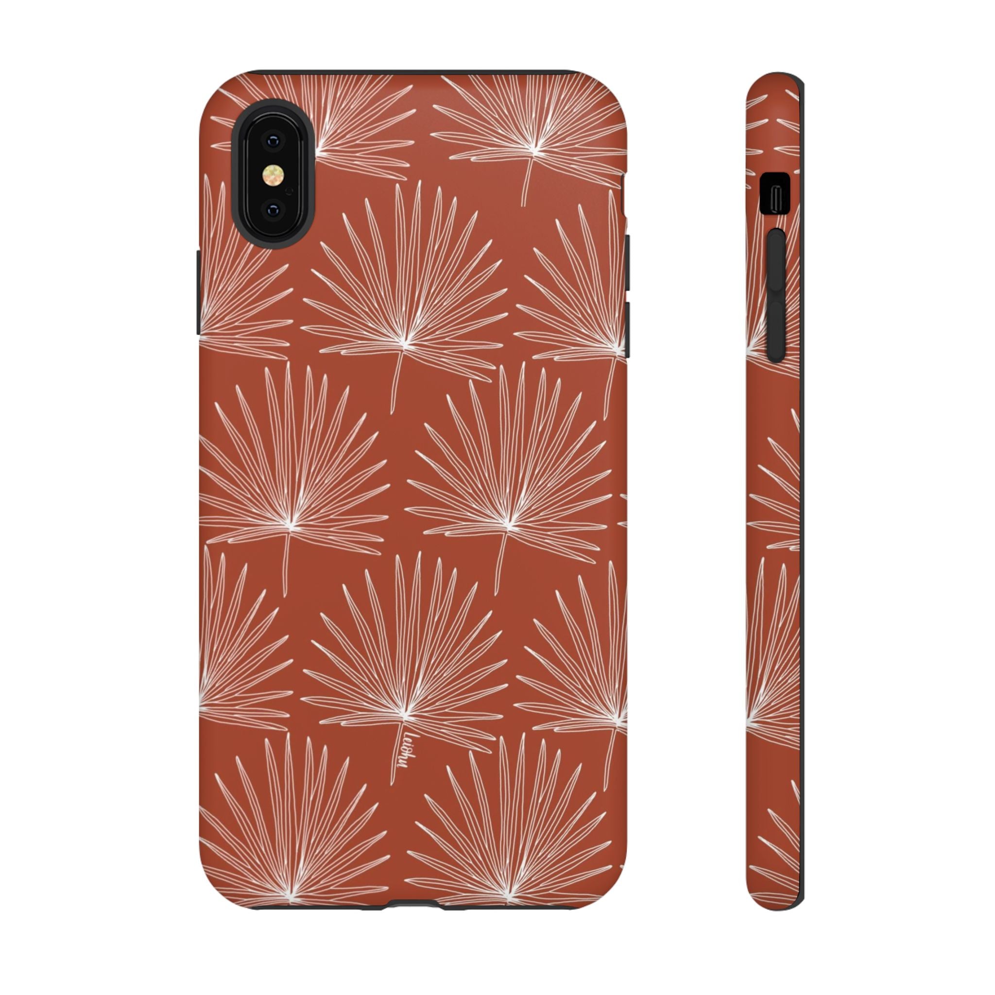 Fan Palm - Rust - LEIOHU DESIGNS