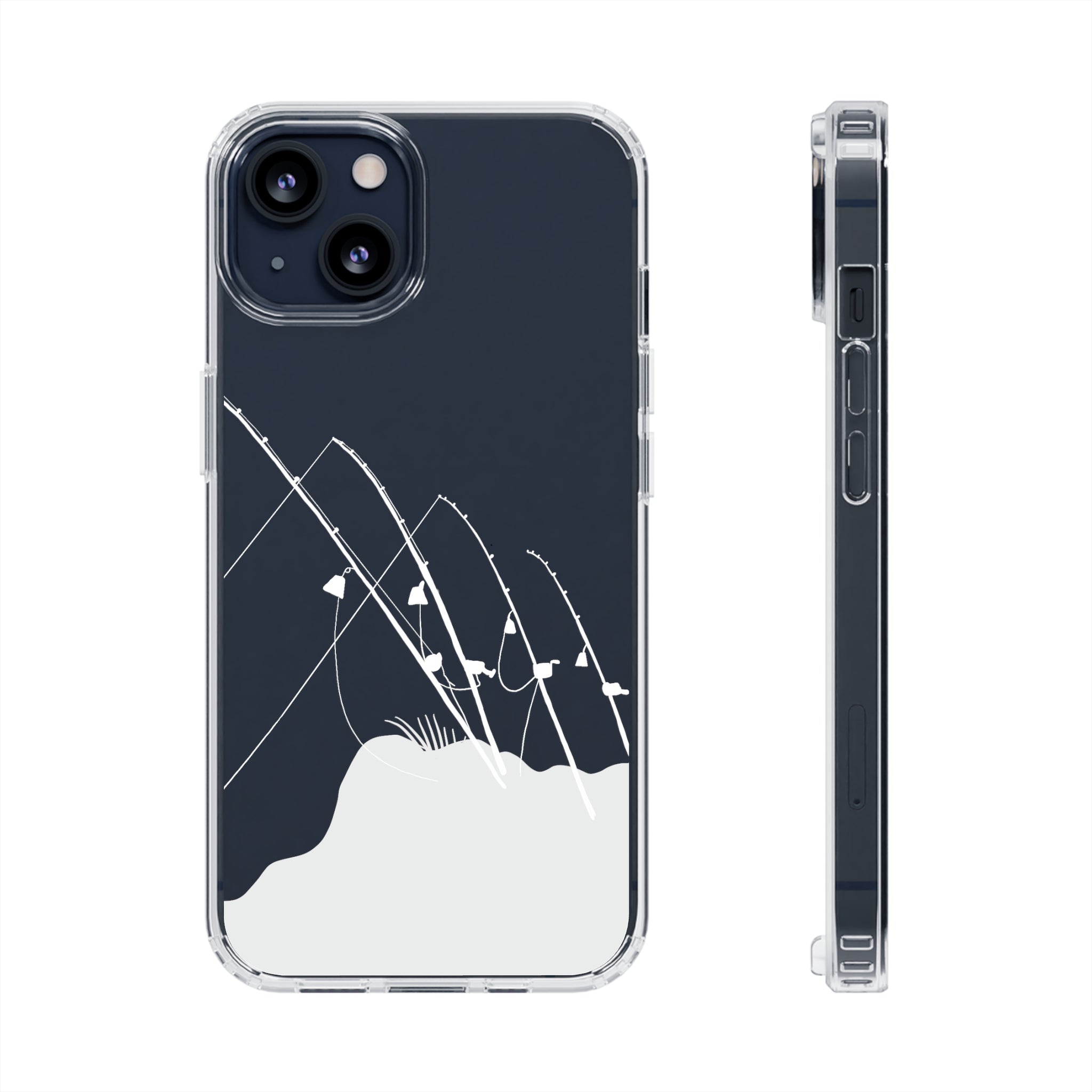 Gone Fishing - Clear Case - LEIOHU DESIGNS