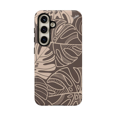 Monstera Dream - Mocha - Samsung Galaxy