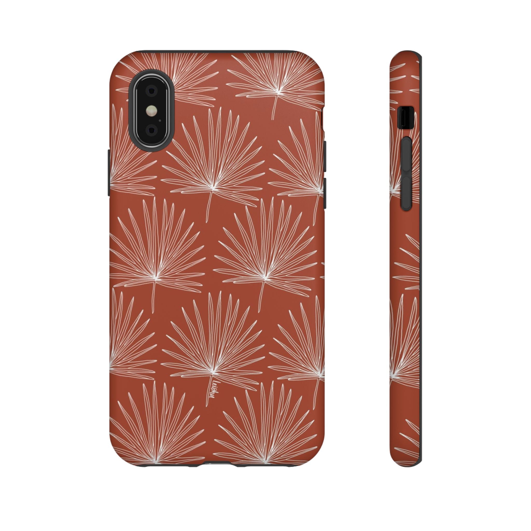 Fan Palm - Rust - LEIOHU DESIGNS