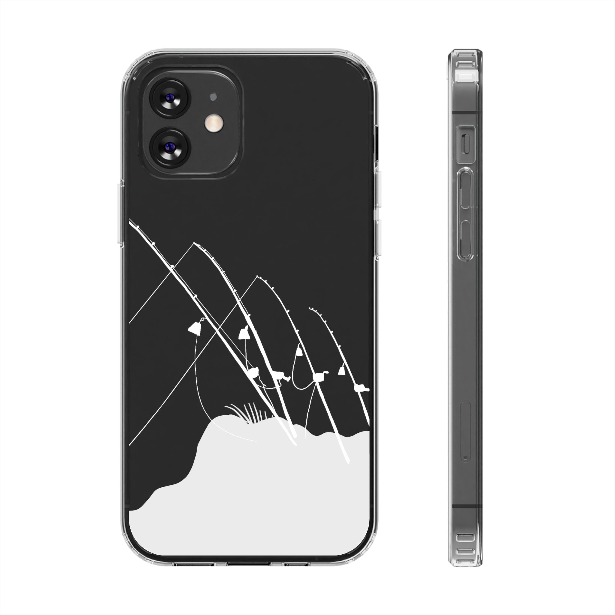 Gone Fishing - Clear Case - LEIOHU DESIGNS