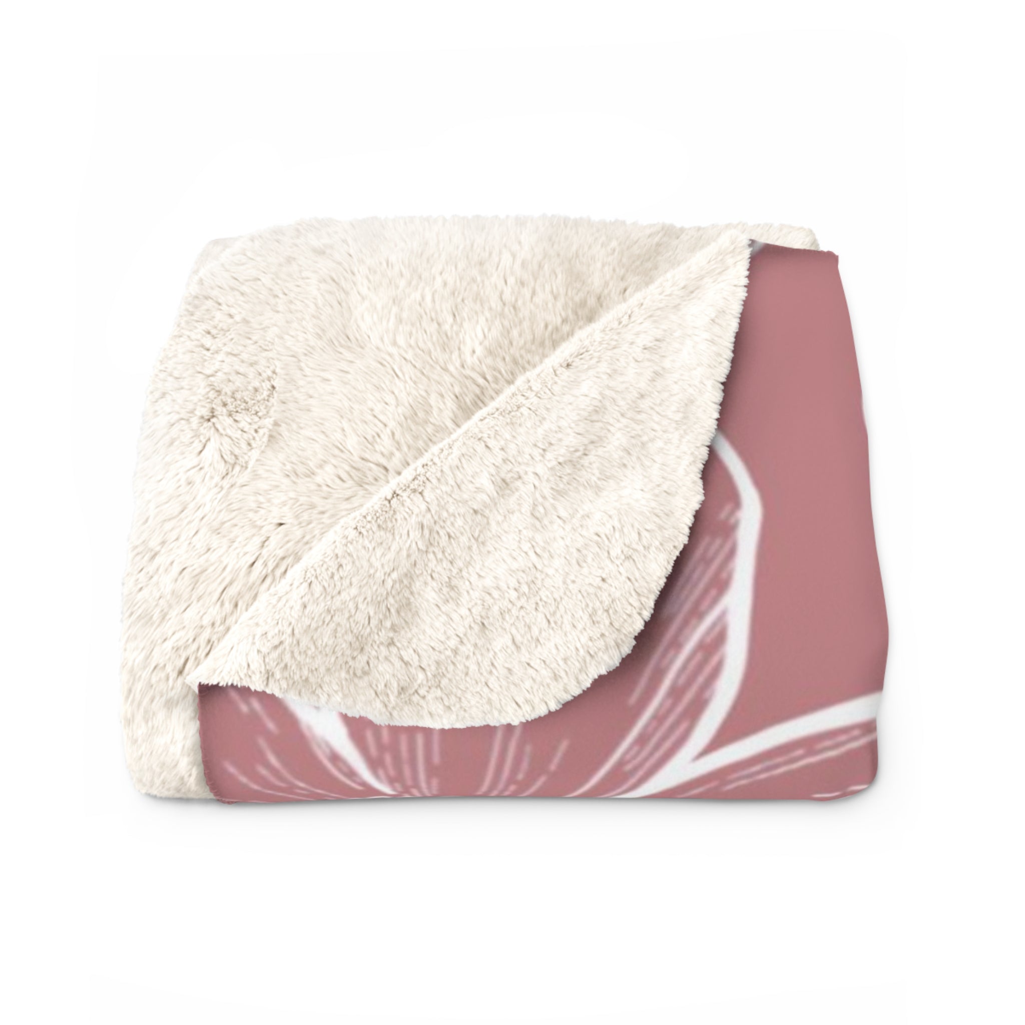 Pua Kala - Sherpa Fleece Blanket - LEIOHU DESIGNS