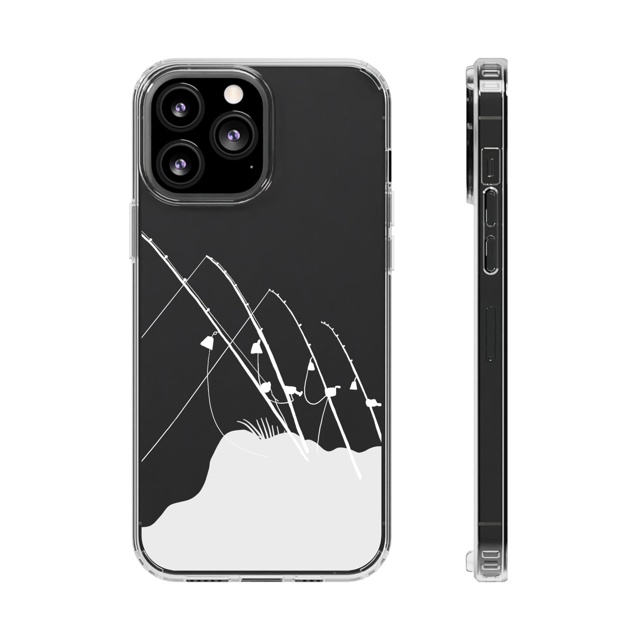 Gone Fishing - Clear Case - LEIOHU DESIGNS