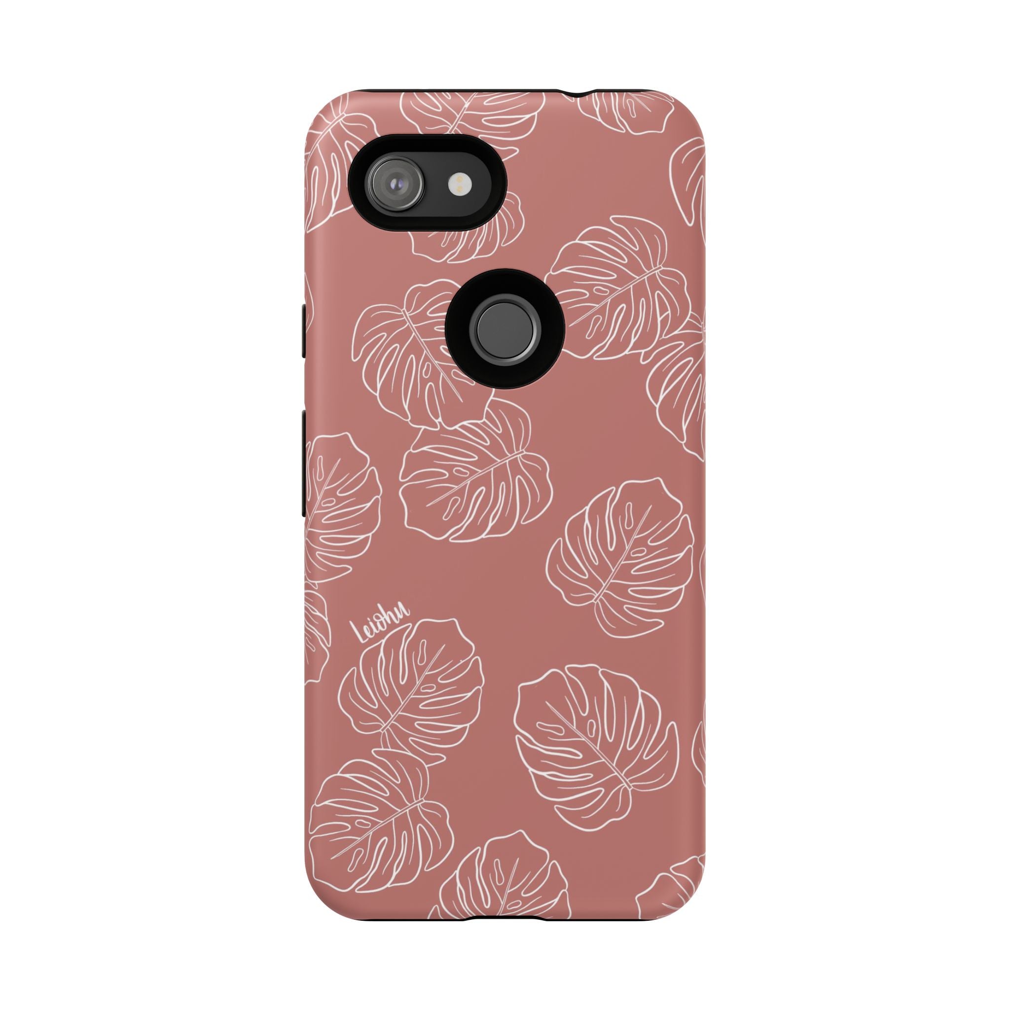 Monstera - Mauve - Google Pixel - LEIOHU DESIGNS