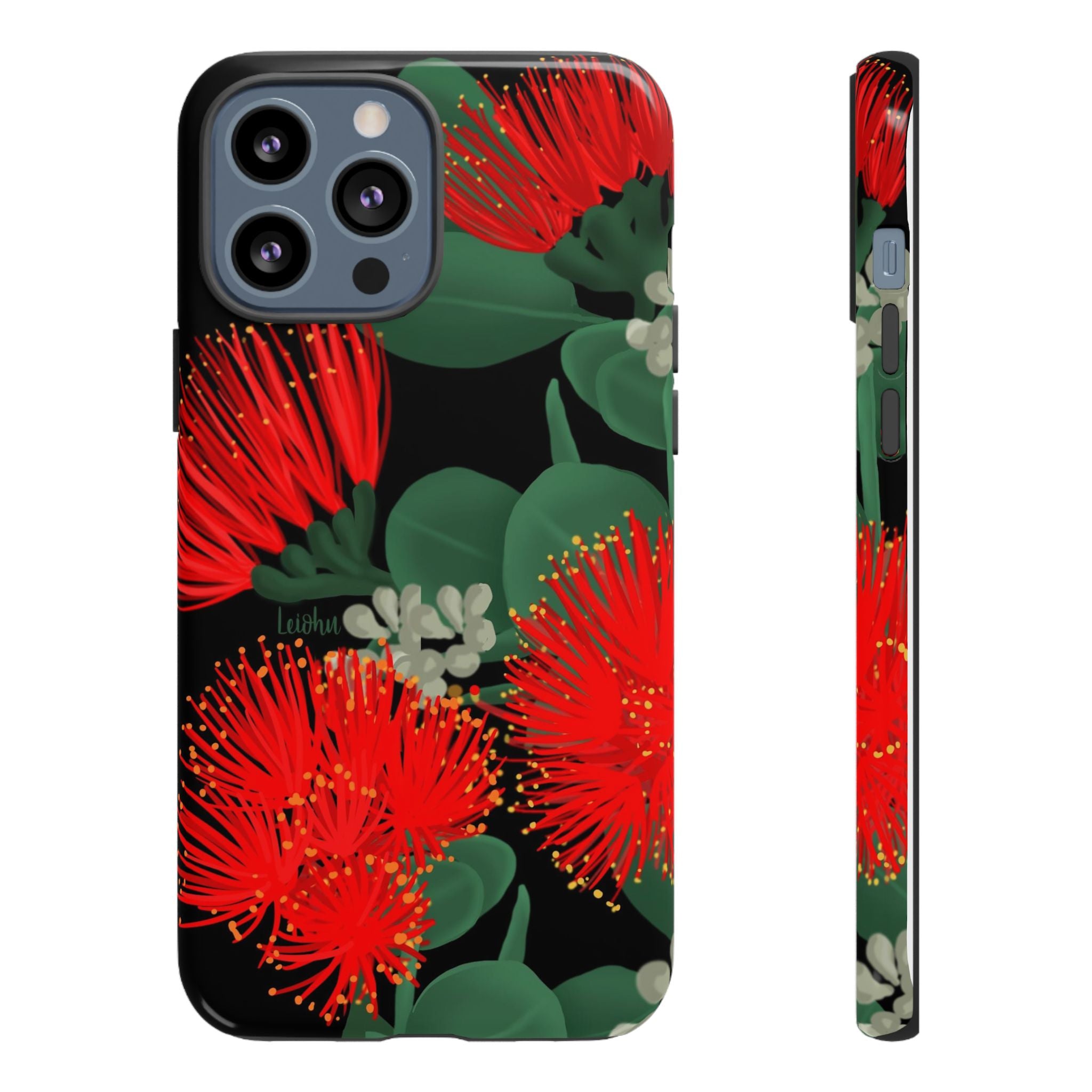 'Ōhi'a Lehua - 'Ele'ele - LEIOHU DESIGNS