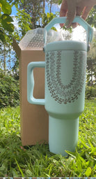 Lei’ohu 40oz Tumblers - Leak proof lid - LEIOHU DESIGNS