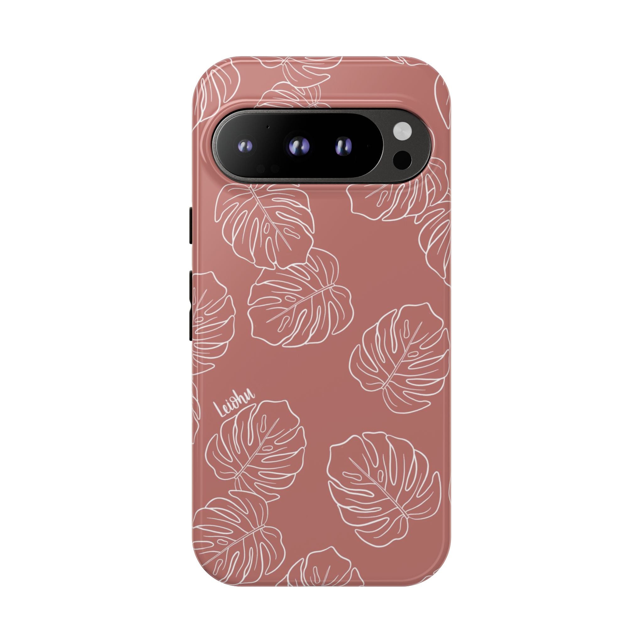 Monstera - Mauve - Google Pixel - LEIOHU DESIGNS