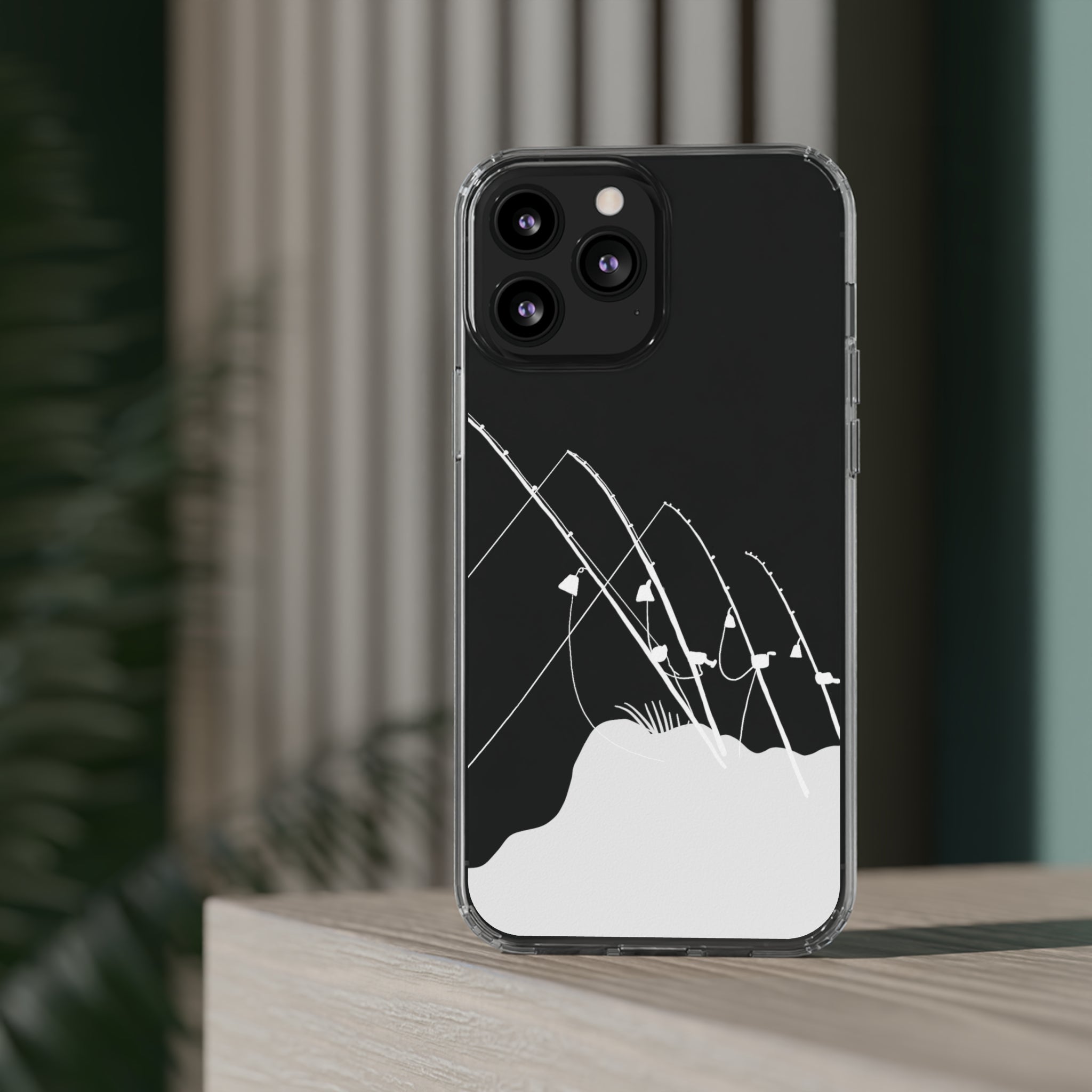 Gone Fishing - Clear Case - LEIOHU DESIGNS