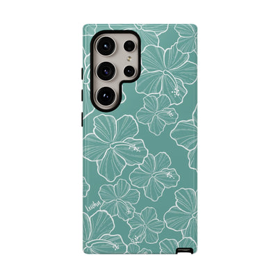 Hibiscus - Teal - Samsung Galaxy