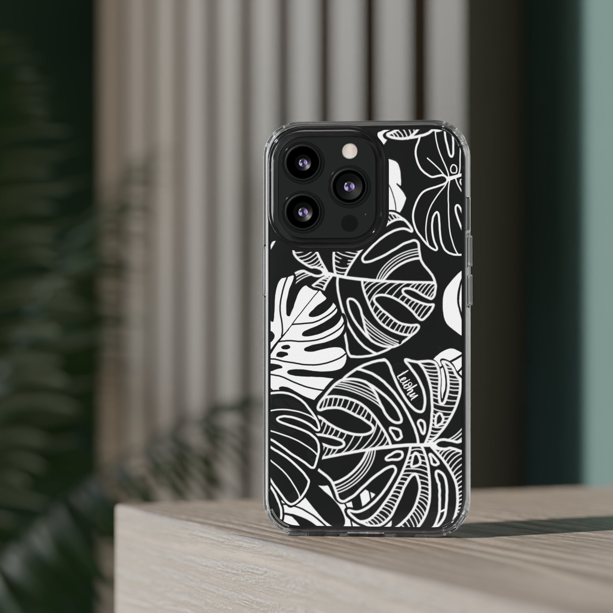 MONSTERA DREAM - Clear Case - LEIOHU DESIGNS