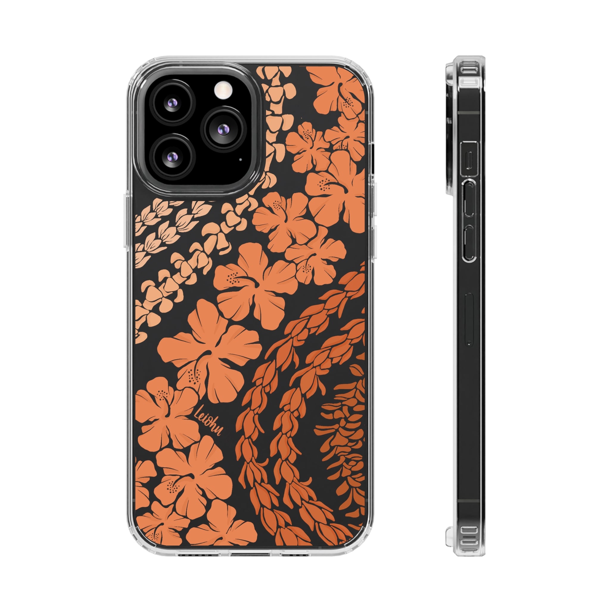 Groovy Lei - Warm - Clear Case - LEIOHU DESIGNS