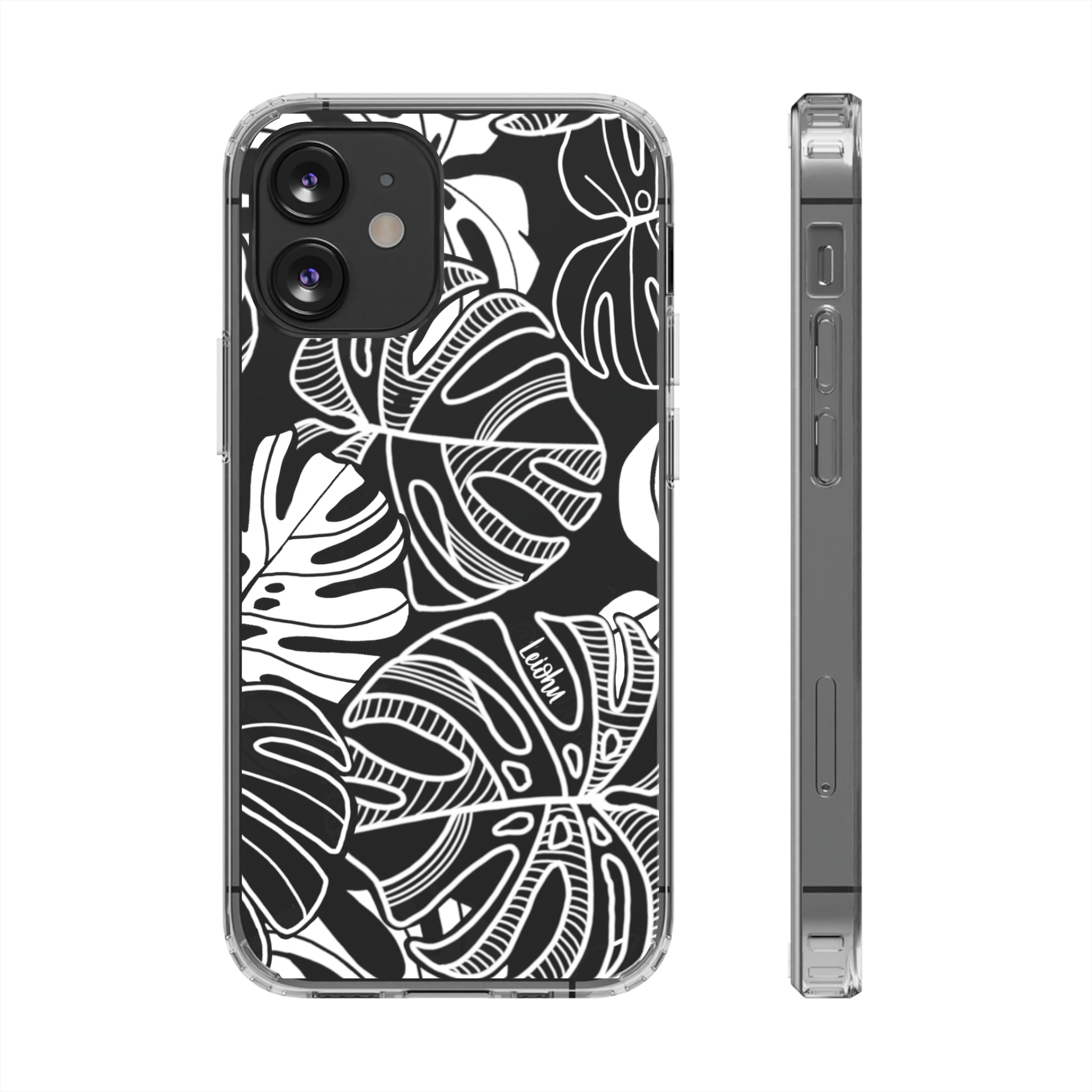 MONSTERA DREAM - Clear Case - LEIOHU DESIGNS