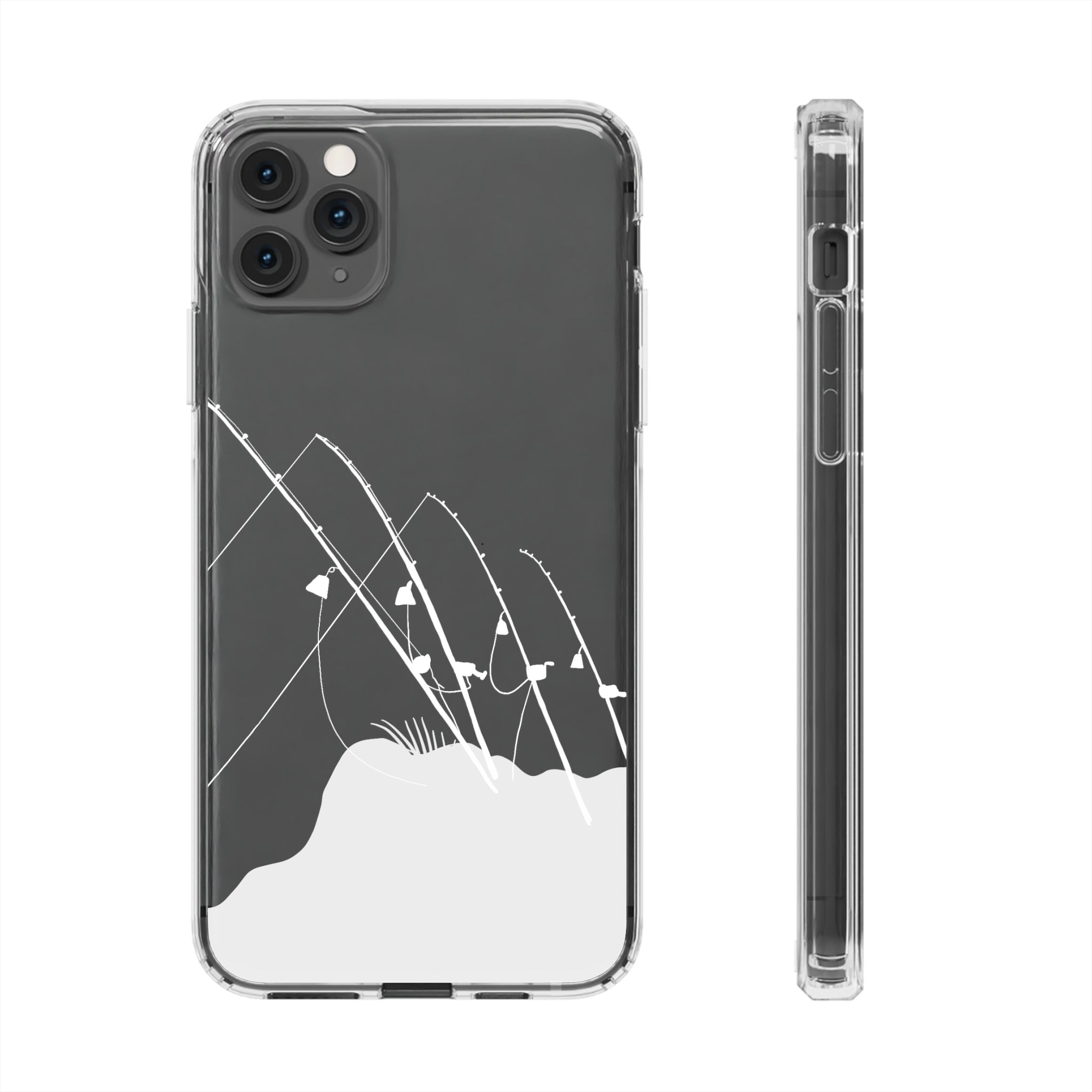 Gone Fishing - Clear Case - LEIOHU DESIGNS