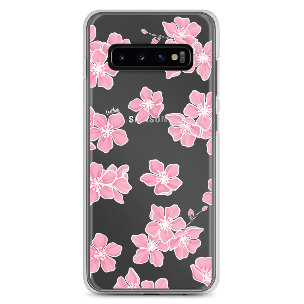 Cherry Blossom - Clear Case for Samsung® - LEIOHU DESIGNS