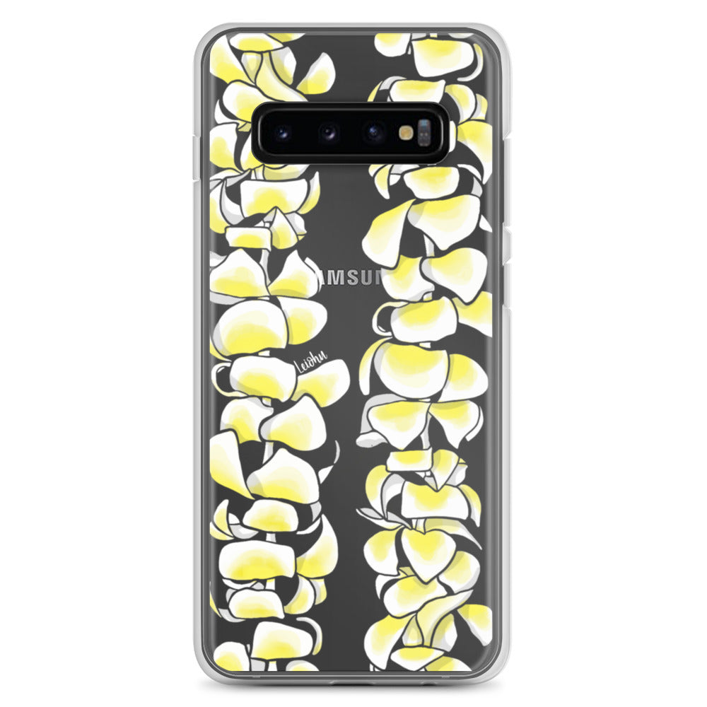 Plumeria - Clear Case for Samsung®