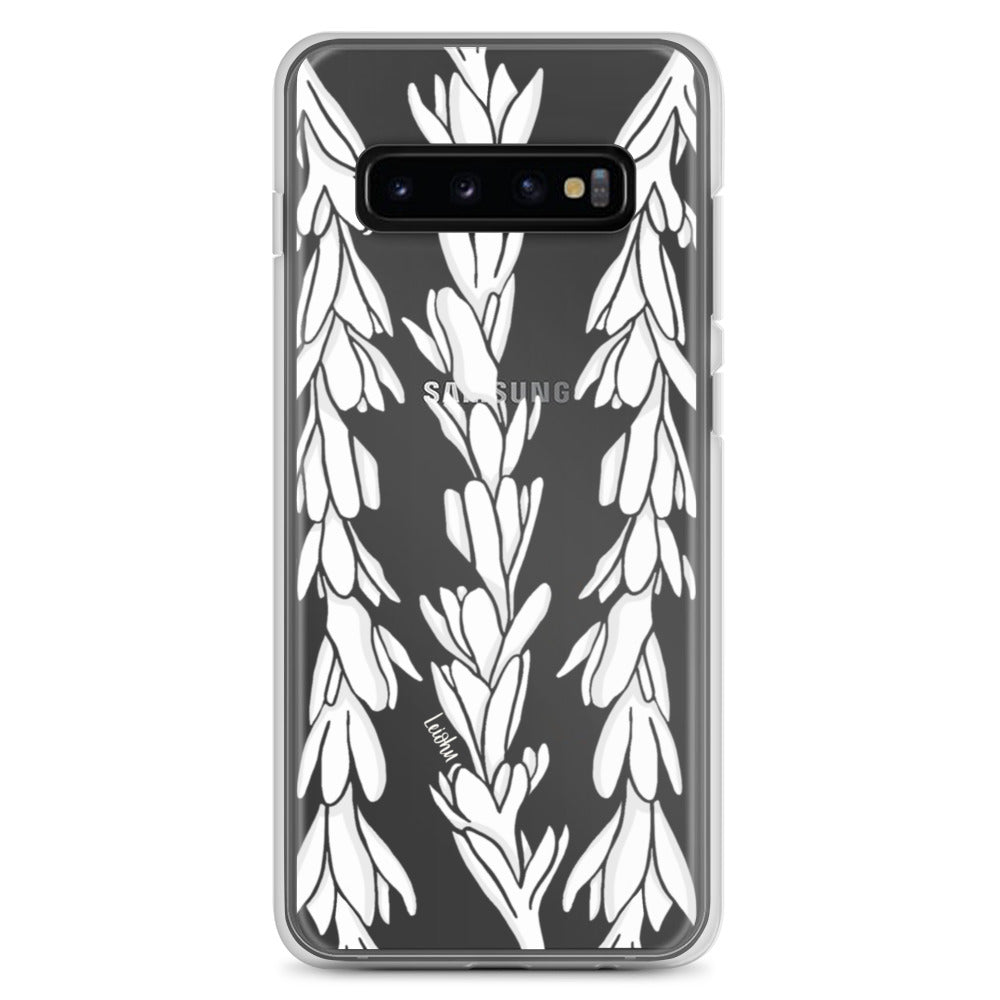 Tuberose Lei - Clear Case for Samsung® - LEIOHU DESIGNS