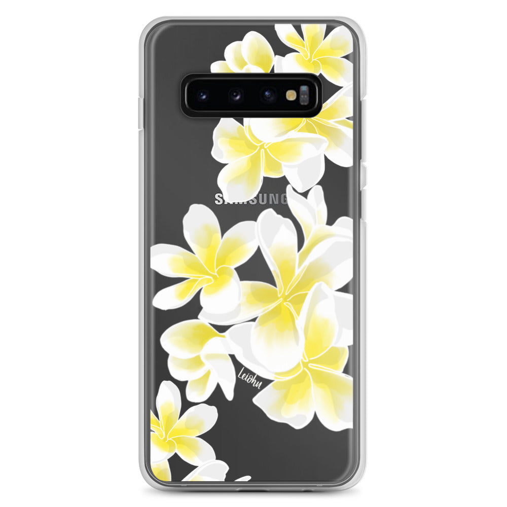 Plumeria - Clear Case for Samsung®