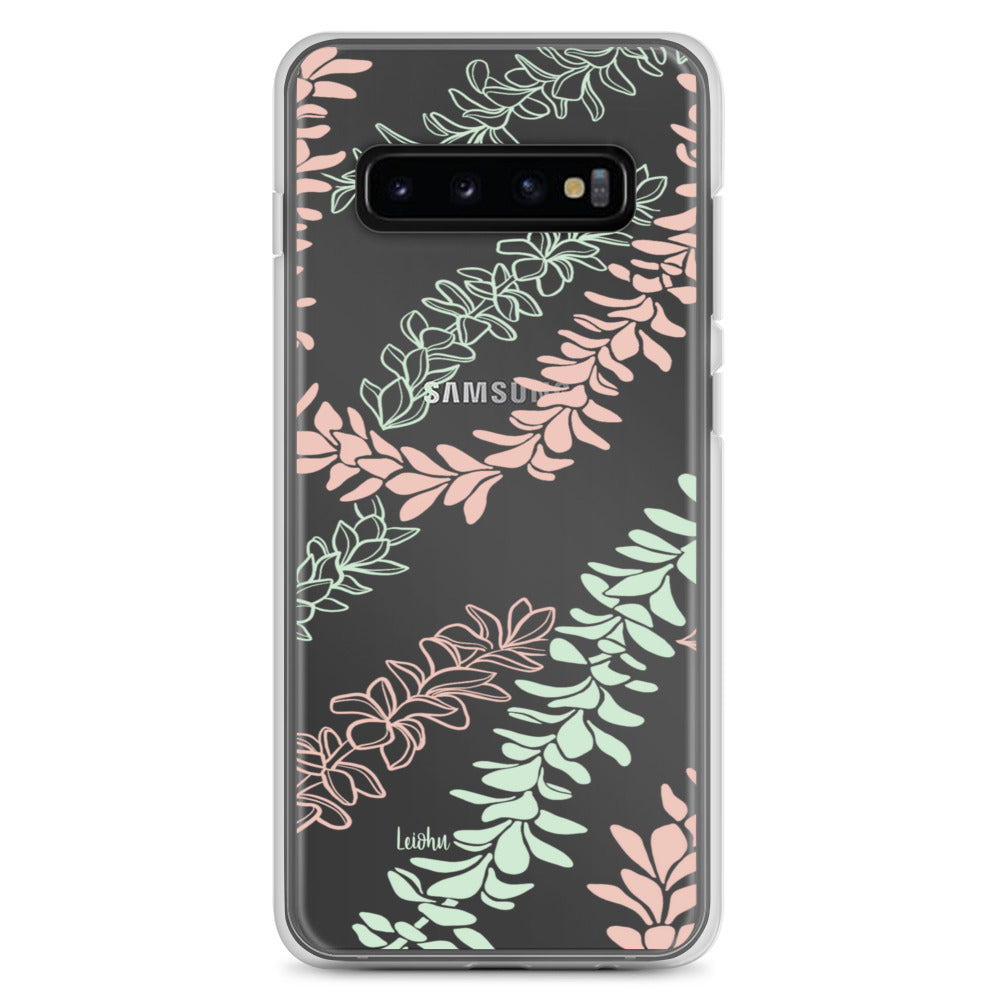 Groovy Pua Melia - Clear Case for Samsung® - LEIOHU DESIGNS