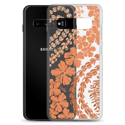 Groovy Lei - Warm - Clear Case for Samsung®