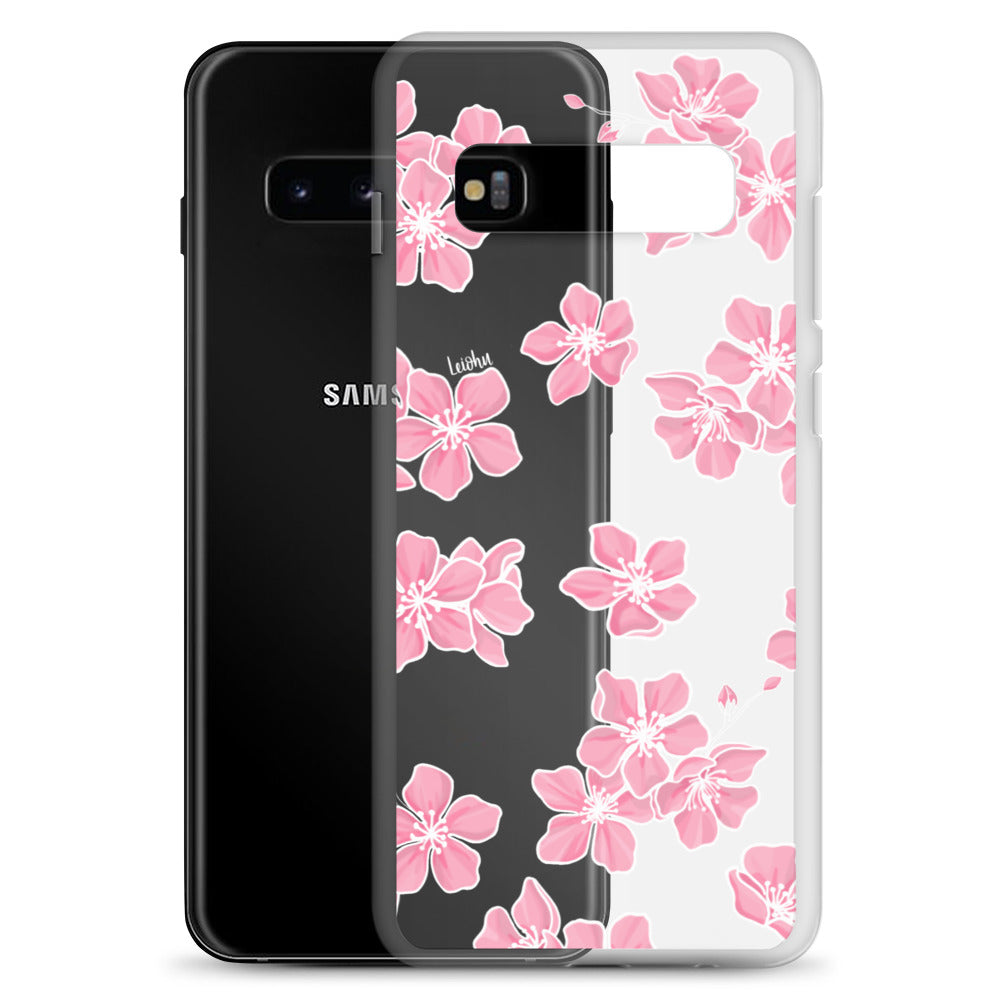 Cherry Blossom - Clear Case for Samsung® - LEIOHU DESIGNS