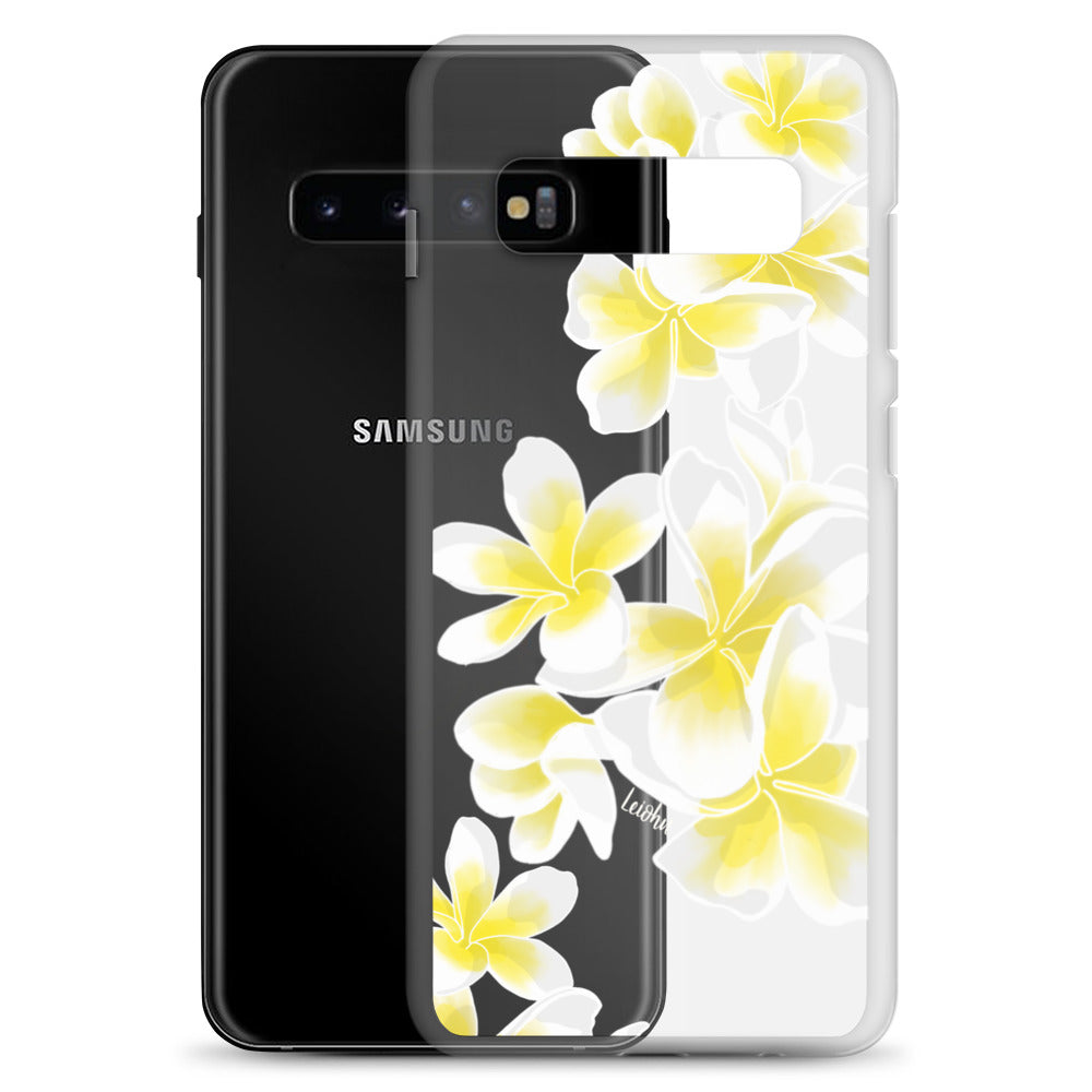 Plumeria - Clear Case for Samsung®