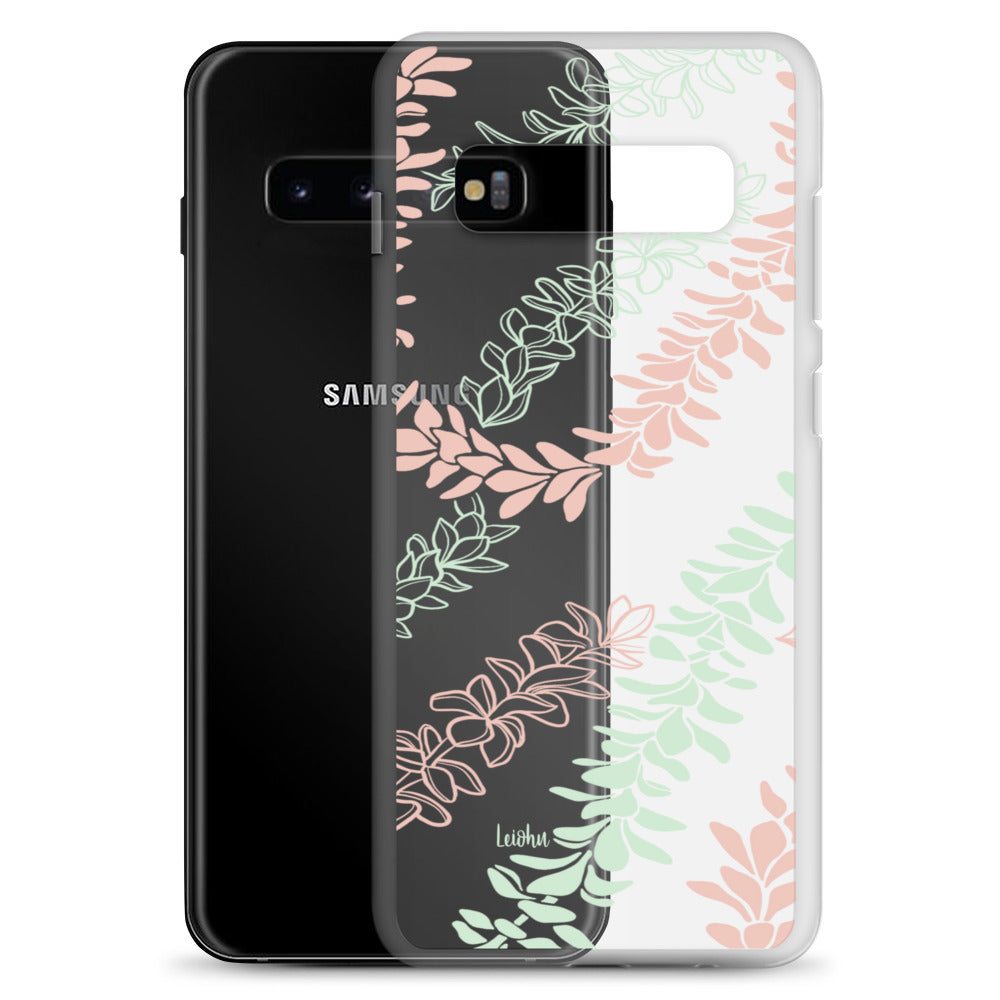 Groovy Pua Melia - Clear Case for Samsung® - LEIOHU DESIGNS