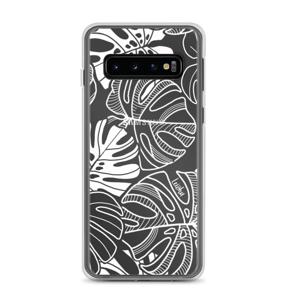 Monstera Dream - Clear Case for Samsung® - LEIOHU DESIGNS