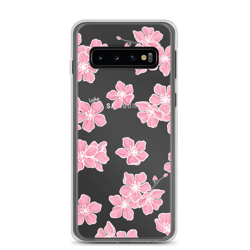 Cherry Blossom - Clear Case for Samsung® - LEIOHU DESIGNS