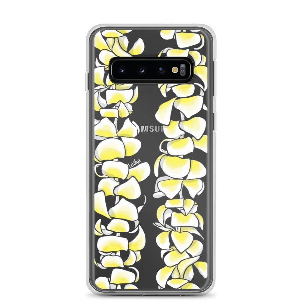 Plumeria - Clear Case for Samsung®