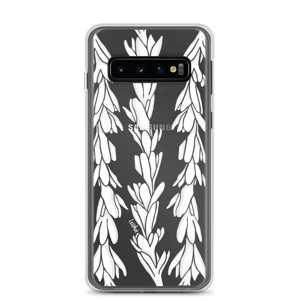 Tuberose Lei - Clear Case for Samsung® - LEIOHU DESIGNS