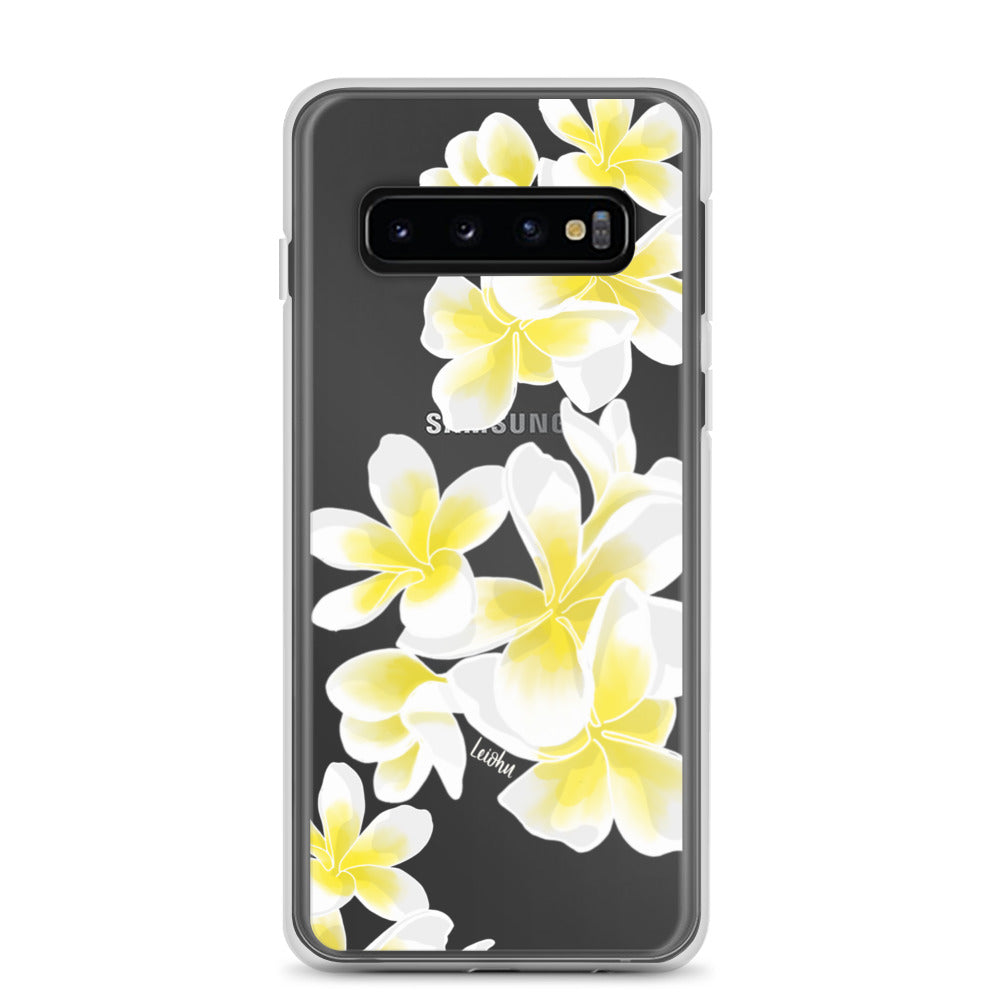 Plumeria - Clear Case for Samsung®