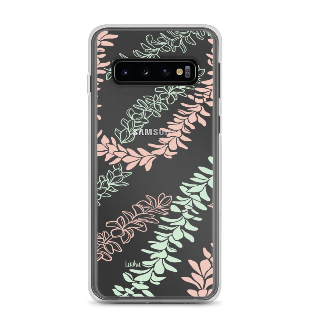 Groovy Pua Melia - Clear Case for Samsung® - LEIOHU DESIGNS