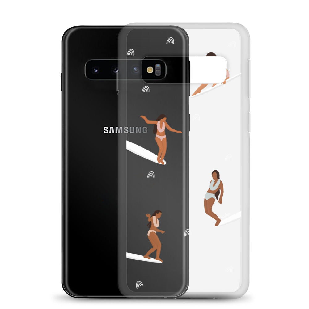 He'e Nalu - Clear Case for Samsung®