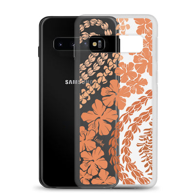 Groovy Lei - Warm - Clear Case for Samsung®