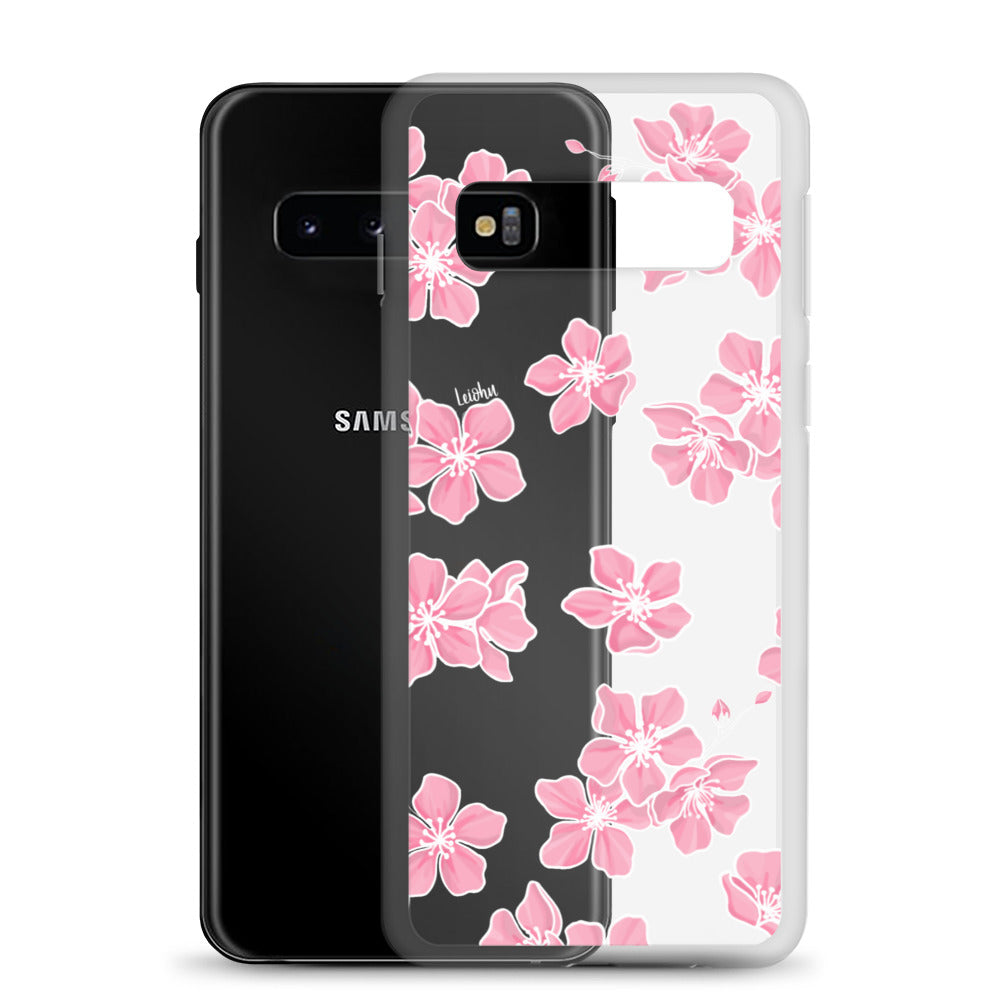 Cherry Blossom - Clear Case for Samsung® - LEIOHU DESIGNS