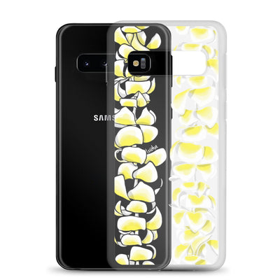 Plumeria - Clear Case for Samsung®