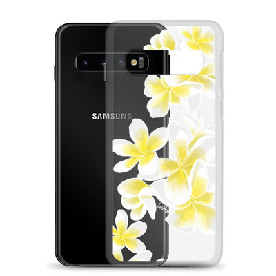 Plumeria - Clear Case for Samsung®