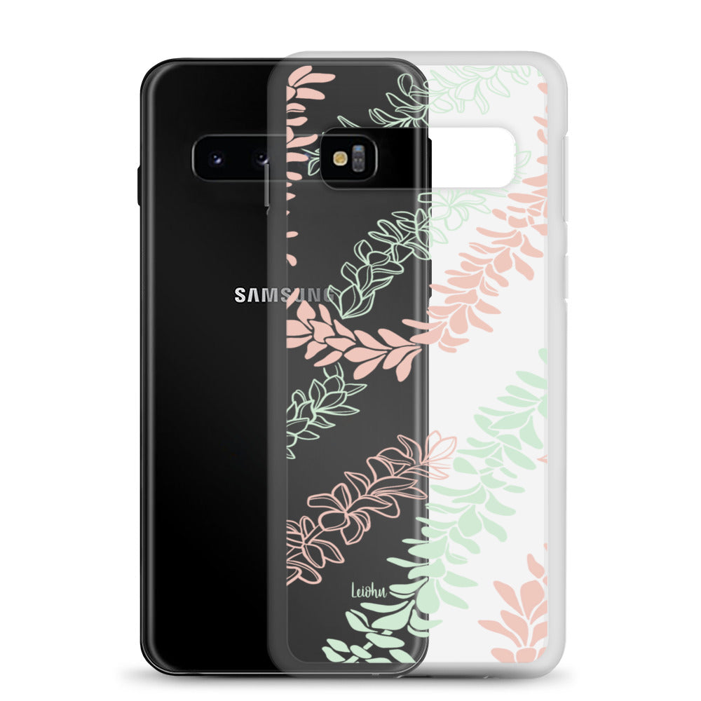 Groovy Pua Melia - Clear Case for Samsung® - LEIOHU DESIGNS